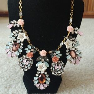 Vintage Rose Statement Necklace